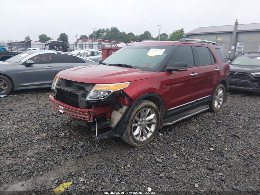 2014 FORD EXPLORER auction photo 2
