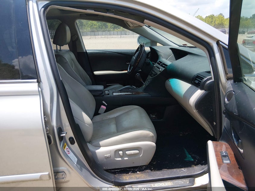 2012 LEXUS RX 450H auction photo 5