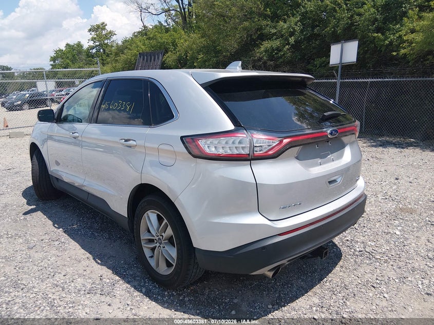 Vin: 2fmpk3j91jbb85758, lot: 46101804, ford edge sel 20183