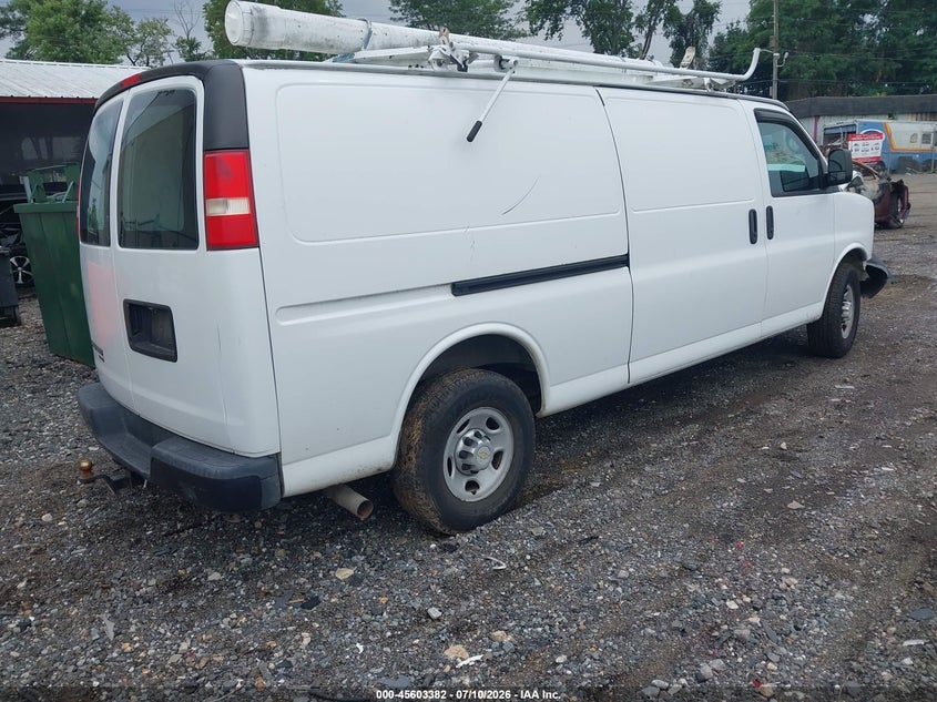 Vin: 1gcwggca7e1133486, lot: 46101805, chevrolet express 2500 work van 20144