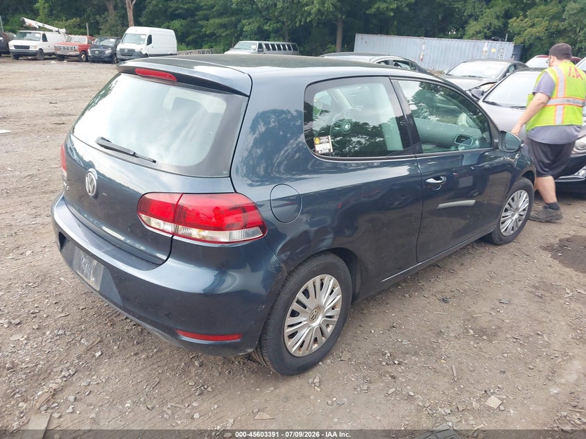 Vin: wvwab7aj1bw095294, lot: 46101814, volkswagen golf 2.5l 2-door 20114