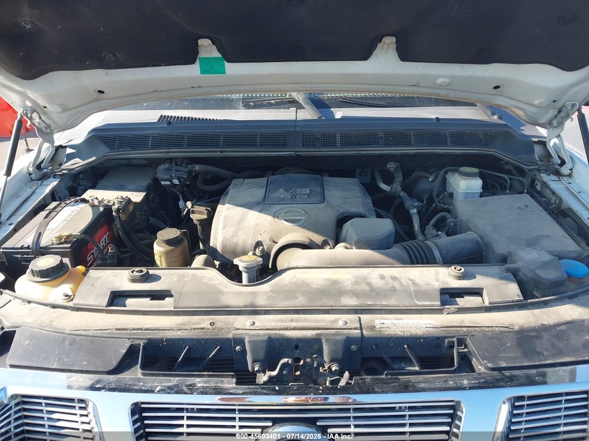 2012 Nissan Titan Sv VIN: 1N6AA0EC2CN308277 Lot: 45603401
