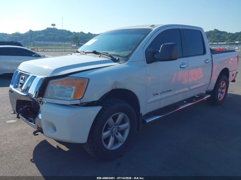 Vin: 1n6aa0ec2cn308277, lot: 46101824, nissan titan sv 20122