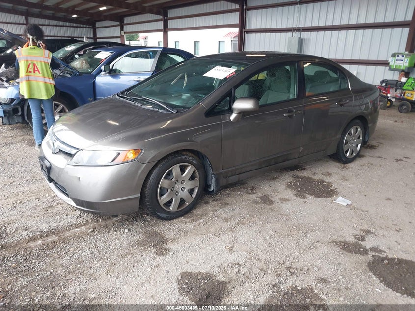 2006 Honda Civic, Right Side, IAAI, VIN 1HGFA16556L049915 — photo 2