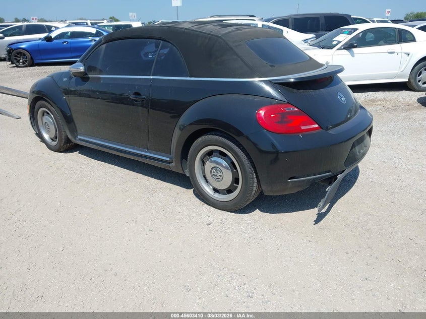 Vin: 3vw5p7at0dm802065, lot: 46101833, volkswagen beetle 2.5l 50s edition 20133