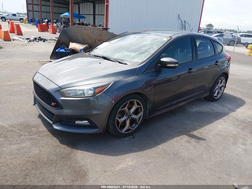 Vin: 1fadp3l91hl306505, lot: 46101854, ford focus st 20172