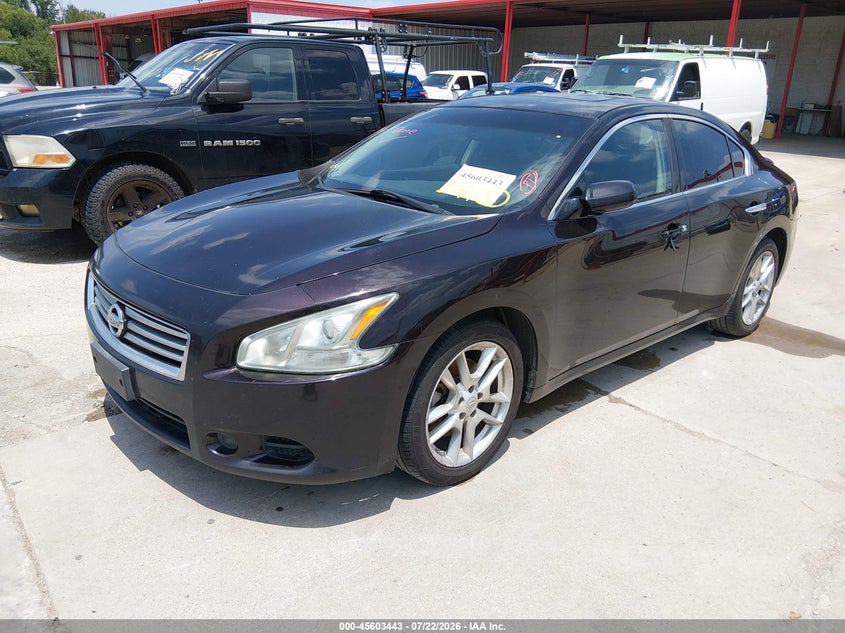 Vin: 1n4aa5ap6cc857460, lot: 46101866, nissan maxima 3.5 s 20122