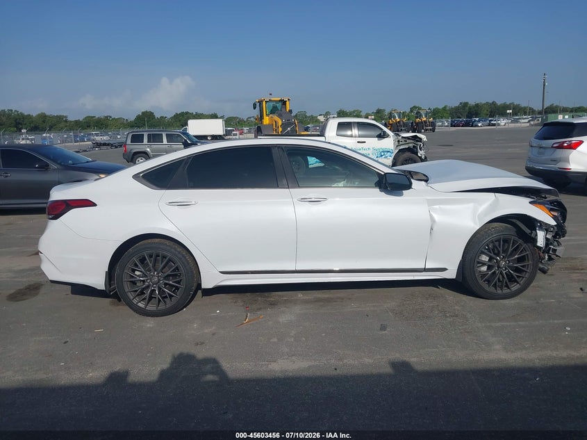 2019 Genesis G80 3.3T Sport VIN: KMTFN4JB3KU321546 Lot: 45603456