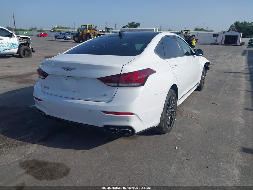 Vin: kmtfn4jb3ku320154, lot: 46101879, genesis g80 sport/ultimate 20194