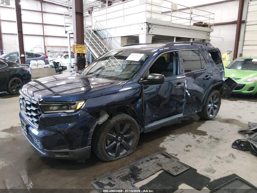 Vin: 5fnyg1h34pb046848, lot: 46101889, honda pilot awd sport 20232