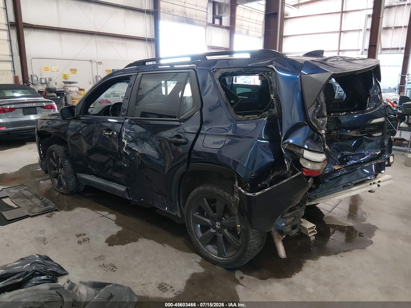 Vin: 5fnyg1h34pb046848, lot: 46101889, honda pilot awd sport 20233