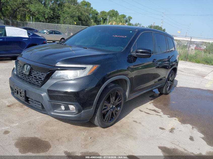 2019 Honda Passport, Електрика, IAAI, VIN 5FNYF7H20KB006580 — фото 2