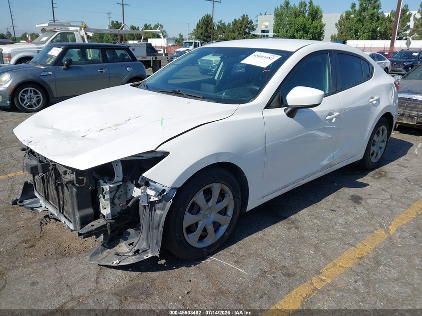 Vin: 3mzbm1u7xfm126931, lot: 46101905, mazda mazda3 i sport 20152