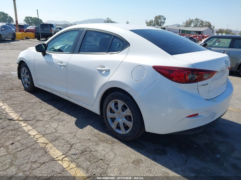 Vin: 3mzbm1u7xfm126931, lot: 46101905, mazda mazda3 i sport 20153