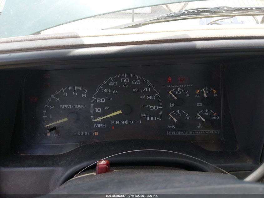 1997 GMC SIERRA 2500 auction photo 7
