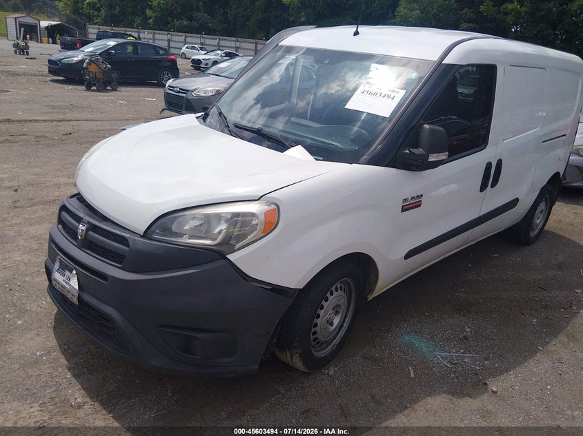 Vin: zfberfat8f6979346, lot: 46101917, ram promaster city tradesman 20152