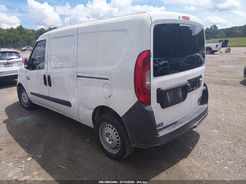 Vin: zfberfat8f6979346, lot: 46101917, ram promaster city tradesman 20153