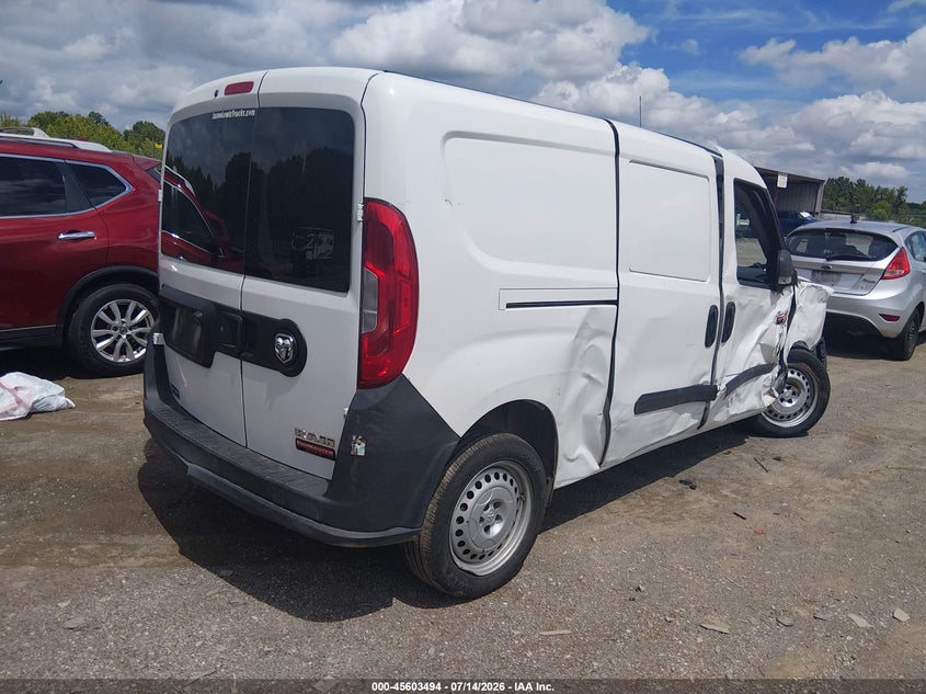 Vin: zfberfat8f6979346, lot: 46101917, ram promaster city tradesman 20154