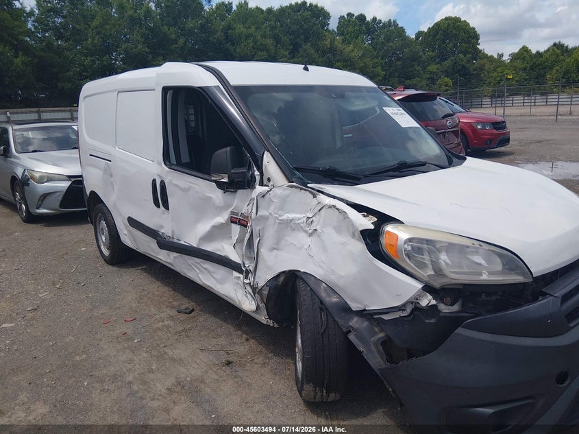 2015 Ram Promaster City Tradesman VIN: ZFBERFAT8F6979346 Lot: 45603494