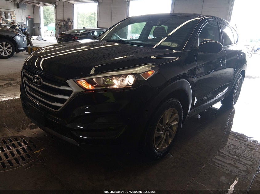Vin: km8j2ca44ju655799, lot: 46101924, hyundai tucson se 20182