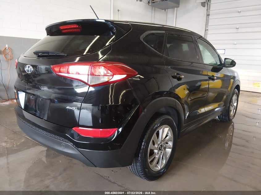 Vin: km8j2ca44ju655799, lot: 46101924, hyundai tucson se 20184
