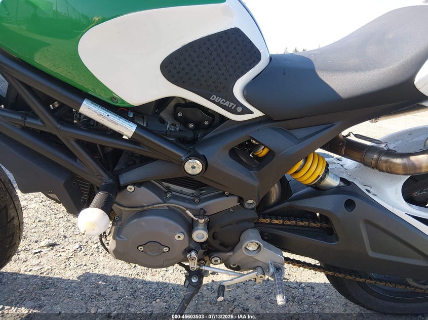 2009 Ducati Monster 696 VIN: ZDM1RADN99B016211 Lot: 45603503