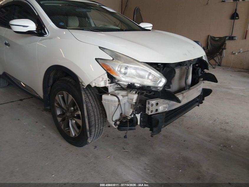 2017 Nissan Murano Sv VIN: 5N1AZ2MG6HN201263 Lot: 45603511
