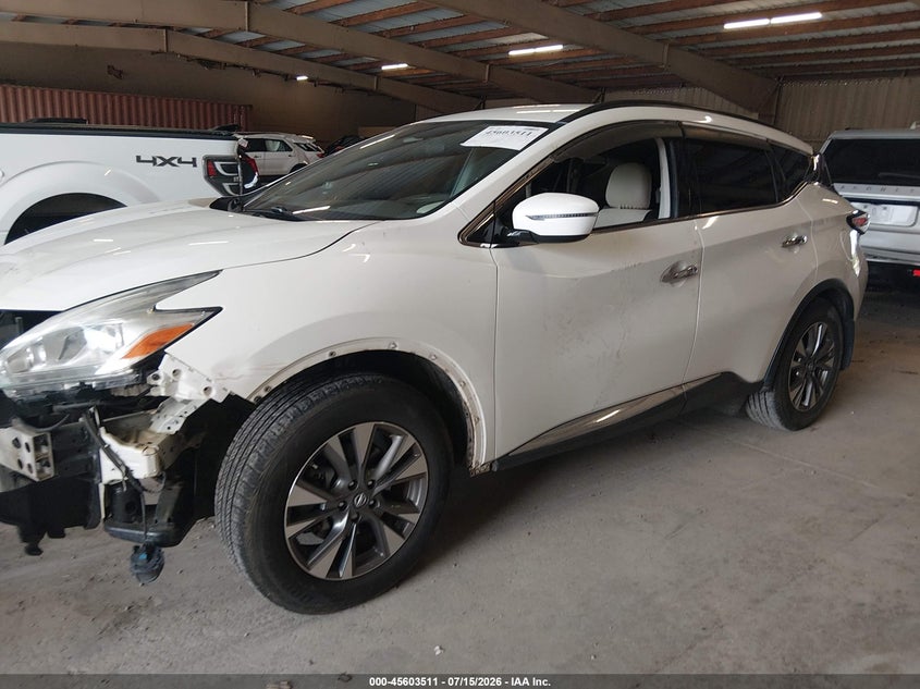 2017 NISSAN MURANO auction photo 2