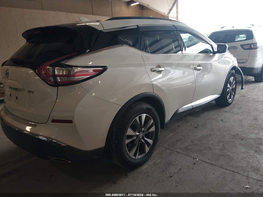 2017 NISSAN MURANO auction photo 4
