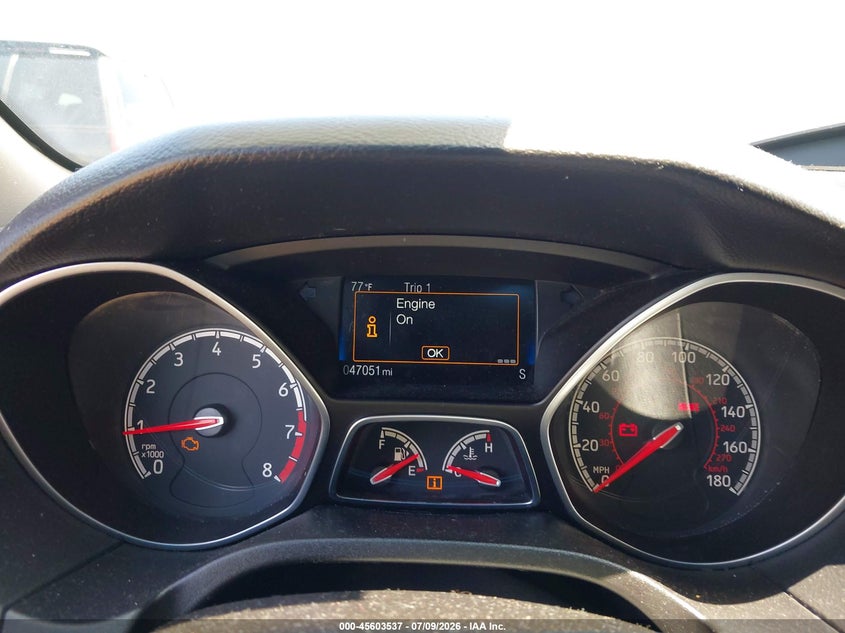 FORD FOCUS ST 2016 VIN 1FADP3L99GL238484