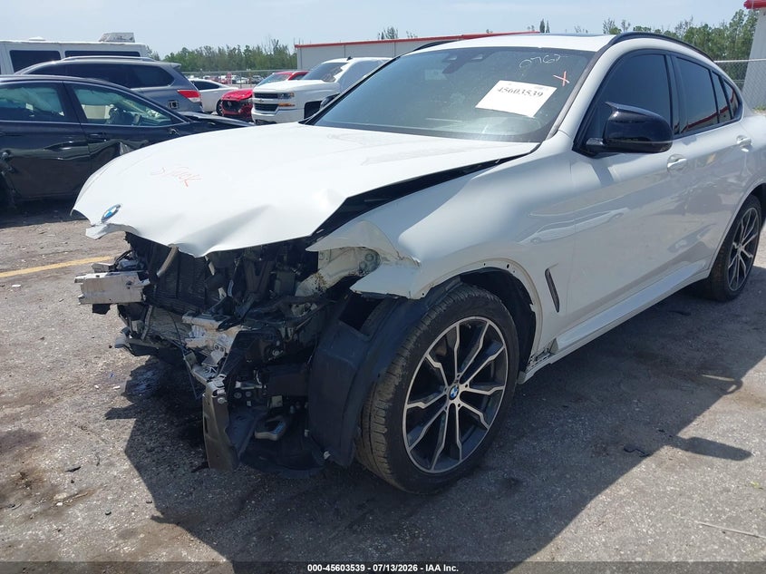 2021 BMW X4 xDrive30I VIN: 5UX2V1C00M9E90762 Lot: 45603539