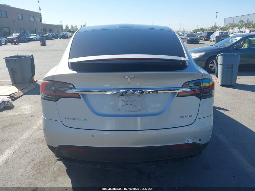 2016 Tesla Model X 75D/P100D/P90D VIN: 5YJXCBE41GF001294 Lot: 45603545
