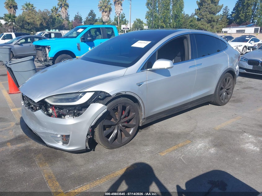 2016 TESLA MODEL X auction photo 2