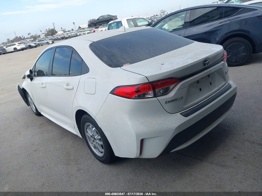 2022 TOYOTA COROLLA auction photo 3