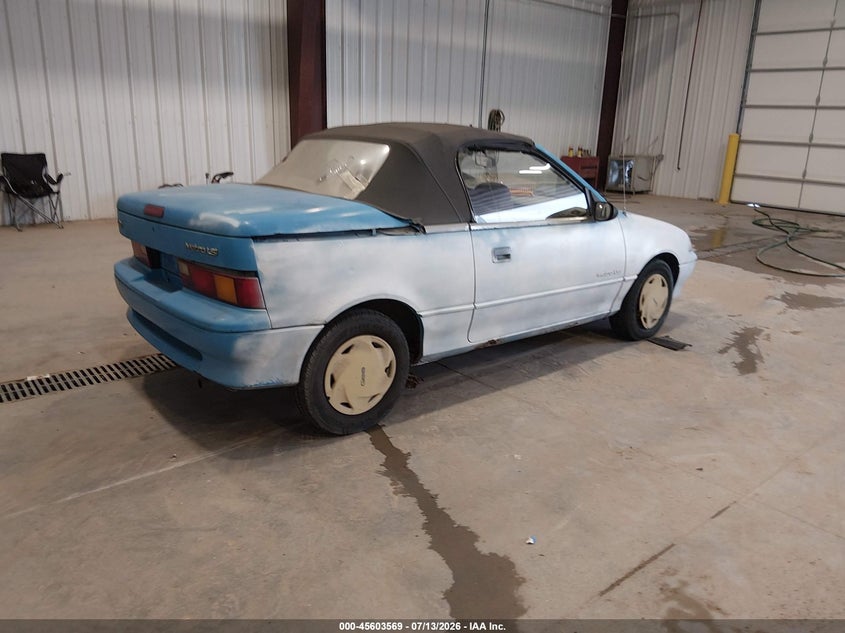 1991 GEO METRO auction photo 4
