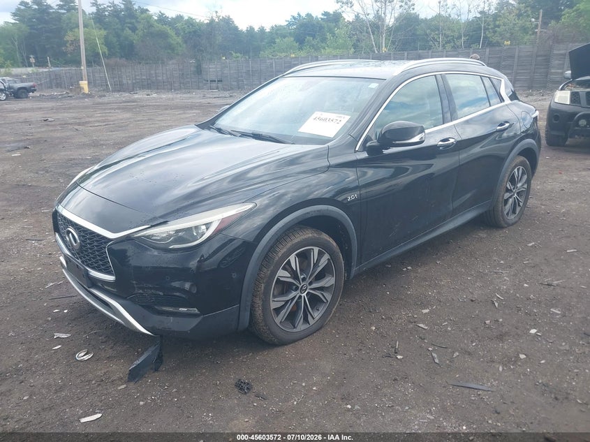 Vin: sjkch5cr9ja044472, lot: 46101995, infiniti qx30 premium 20182