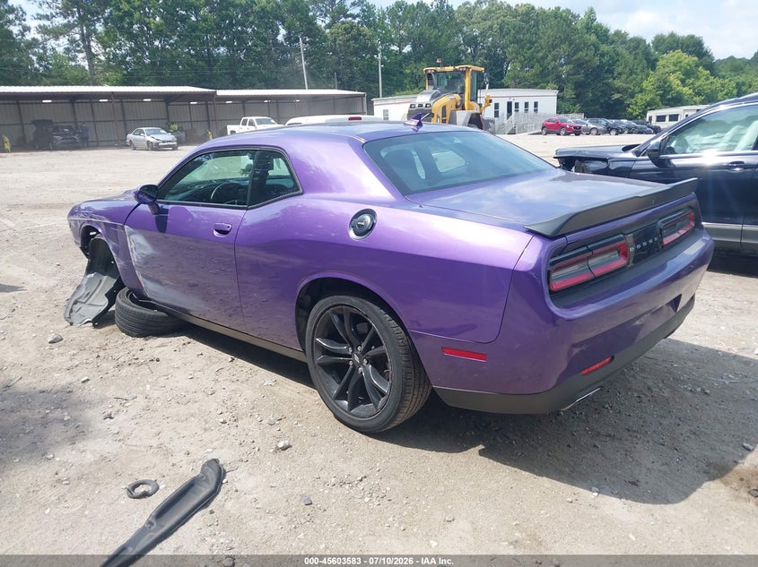 Vin: 2c3cdzag6jh304971, lot: 46102006, dodge challenger sxt plus 20183