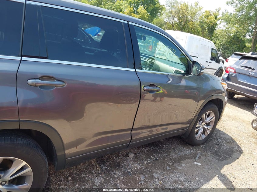 2015 Toyota Highlander Le Plus V6 VIN: 5TDBKRFH1FS149298 Lot: 45603592