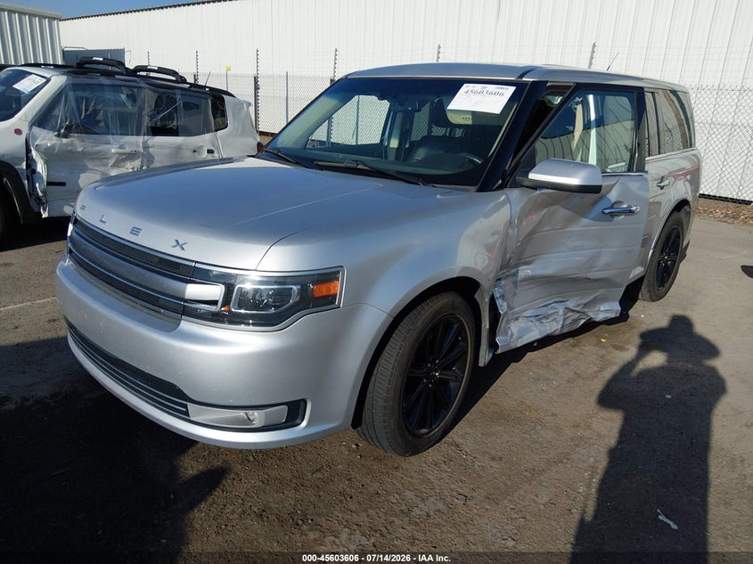 Vin: 2fmgk5d8xkba10487, lot: 46102029, ford flex limited 20192