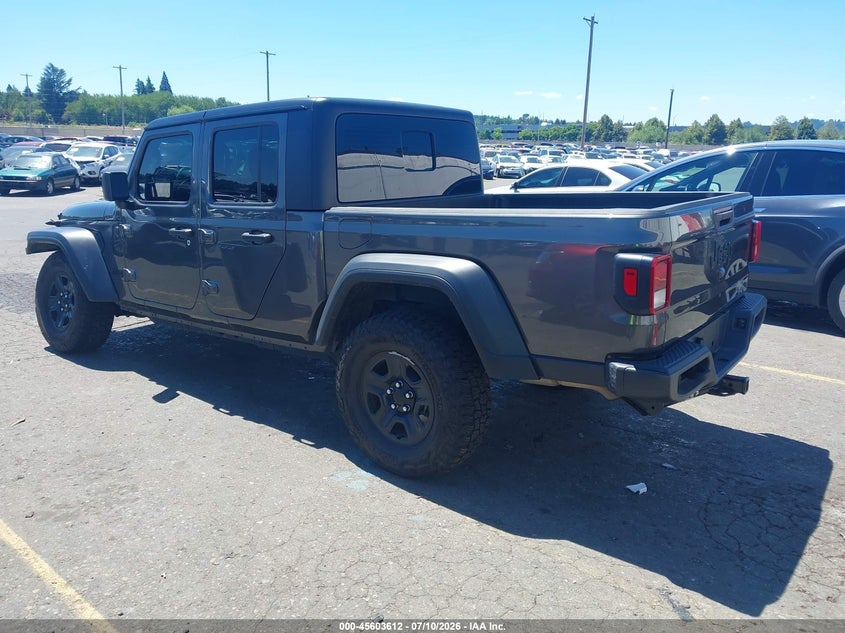 Vin: 1c6hjtag6rl130574, lot: 46102035, jeep gladiator sport 20243
