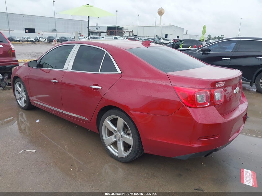 2013 CHEVROLET MALIBU SEDAN 2.0L I-4 DI, DOHC, VVT, TURBO, 259HP