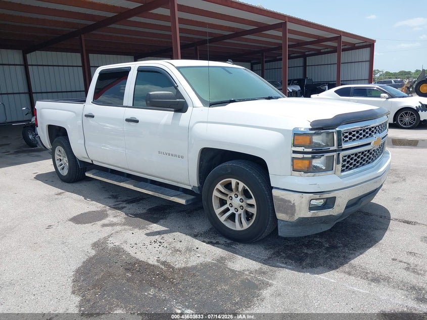 2014 Chevrolet Silverado 1500 Lt, Interior Burn, IAAI, VIN 3GCPCREC5EG331723