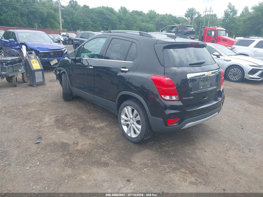 Vin: 3gncjrsb0hl186884, lot: 46102065, chevrolet trax premier 20173