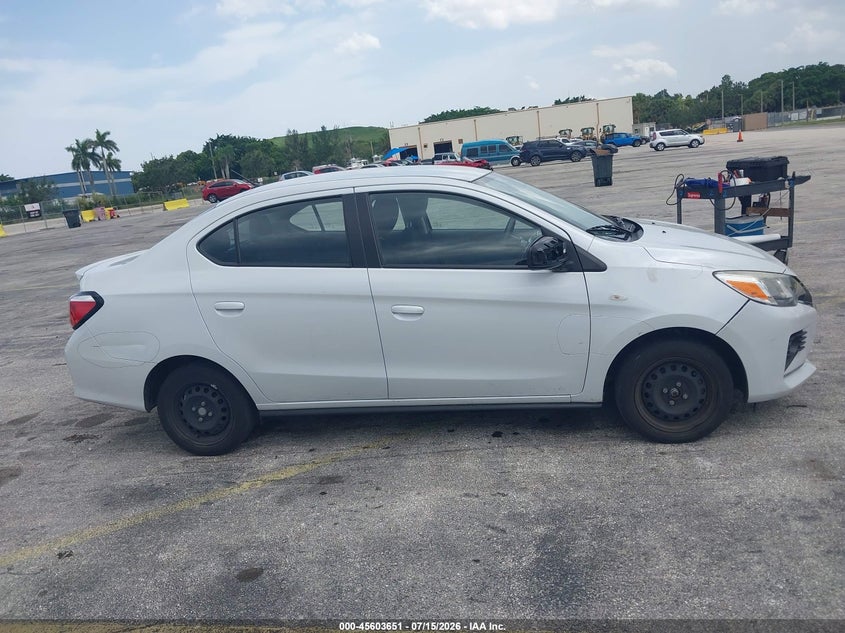 2024 Mitsubishi Mirage G4 Es VIN: ML32FUFJ6RHF01543 Lot: 45603651