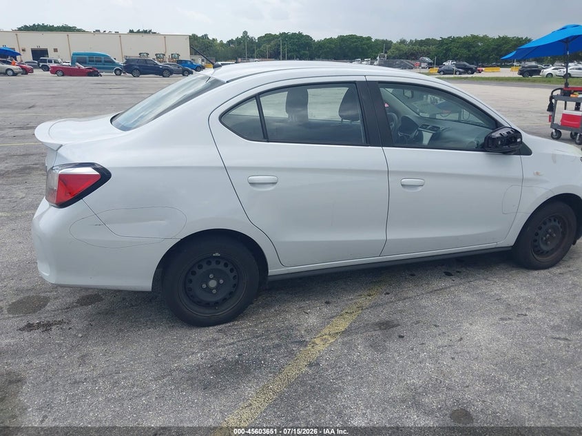2024 Mitsubishi Mirage G4 Es VIN: ML32FUFJ6RHF01543 Lot: 45603651
