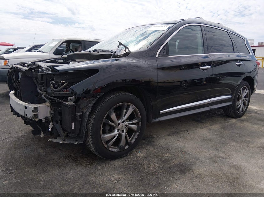 Vin: 5n1al0mn6dc309263, lot: 46102075, infiniti jx35 20132