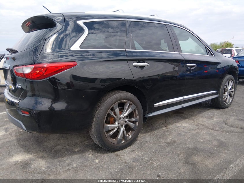 Vin: 5n1al0mn6dc309263, lot: 46102075, infiniti jx35 20134