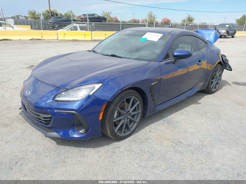 Vin: jf1zdbe14p9704562, lot: 46102118, subaru brz limited 20232