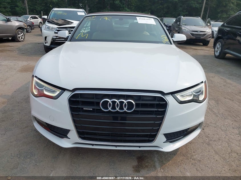 2013 Audi A5 2.0T Premium VIN: WAULFAFHXDN007669 Lot: 45603697
