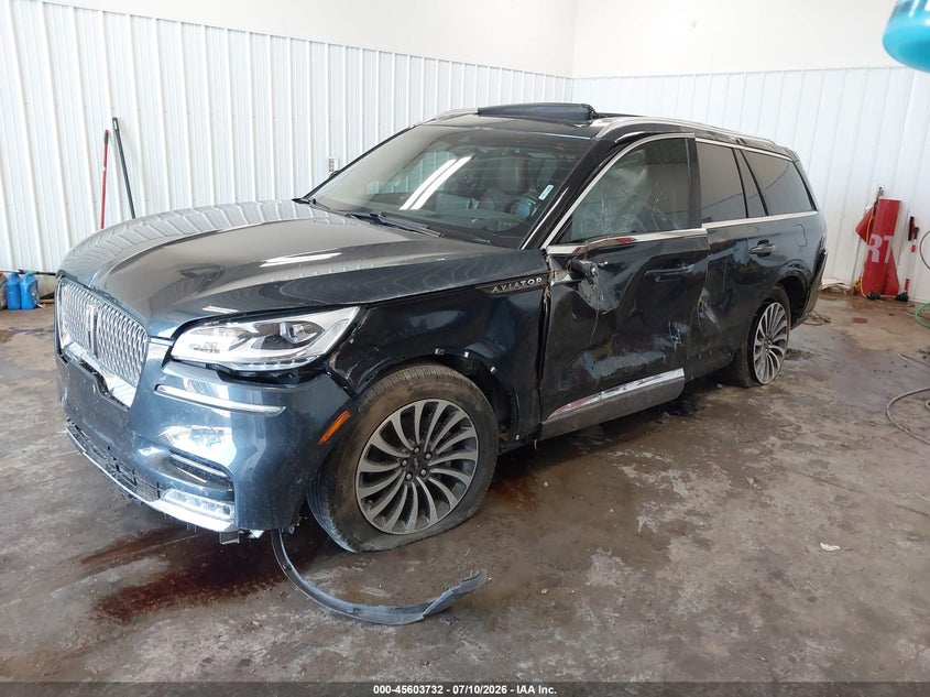 Vin: 5lm5j7xc1ngl16915, lot: 46102155, lincoln aviator reserve 20222